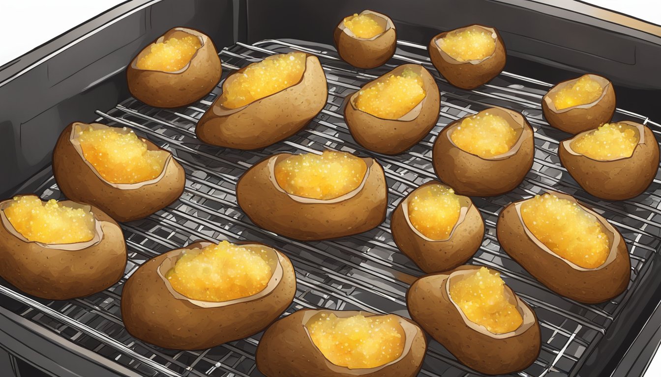 Crispy Air Fryer Baked Potatoes in 30 Minutes